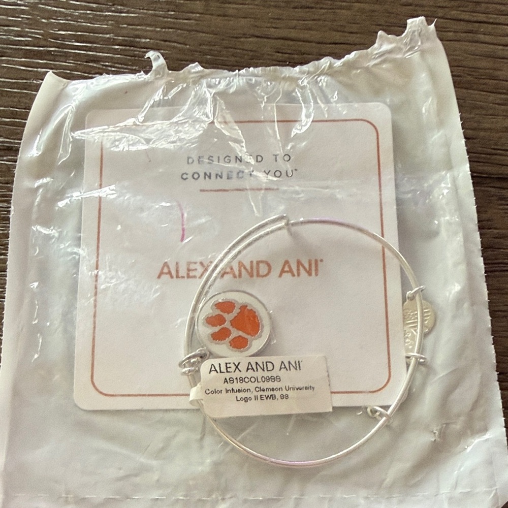Alex and Ani Clemson University Bracelet